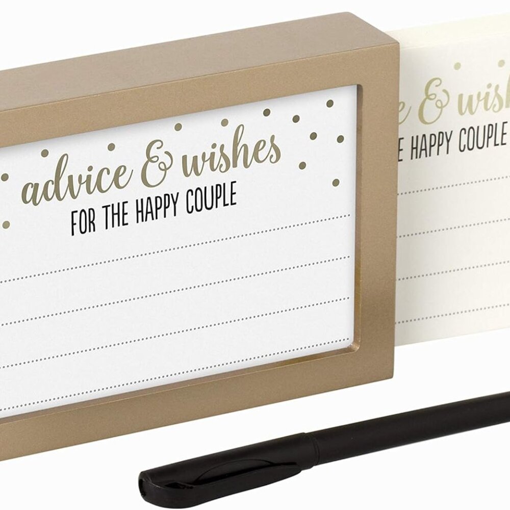 Kate & Milo 'Advice & Wishes' for The Bride and Groom